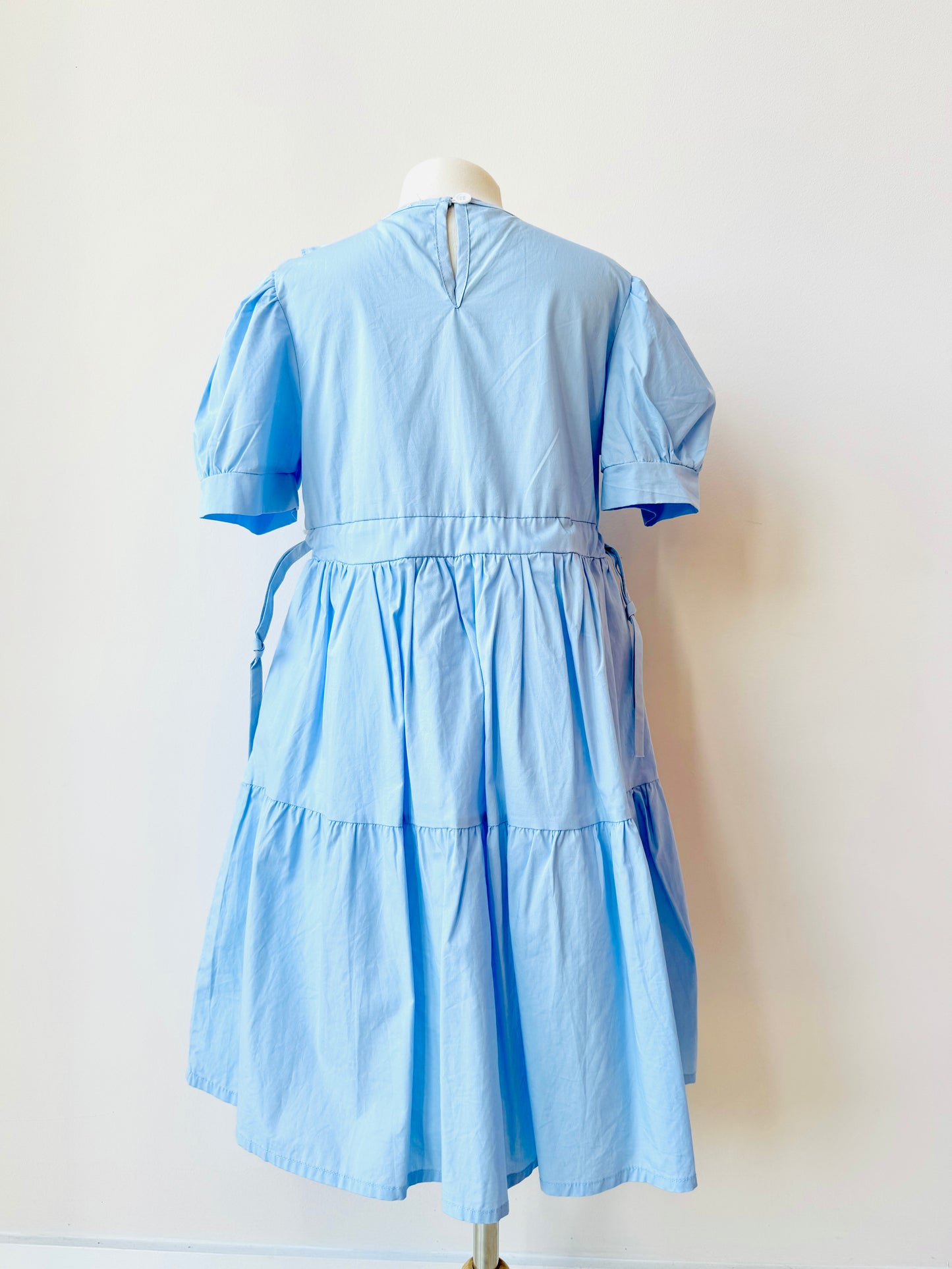 Brooke light blue cotton dress