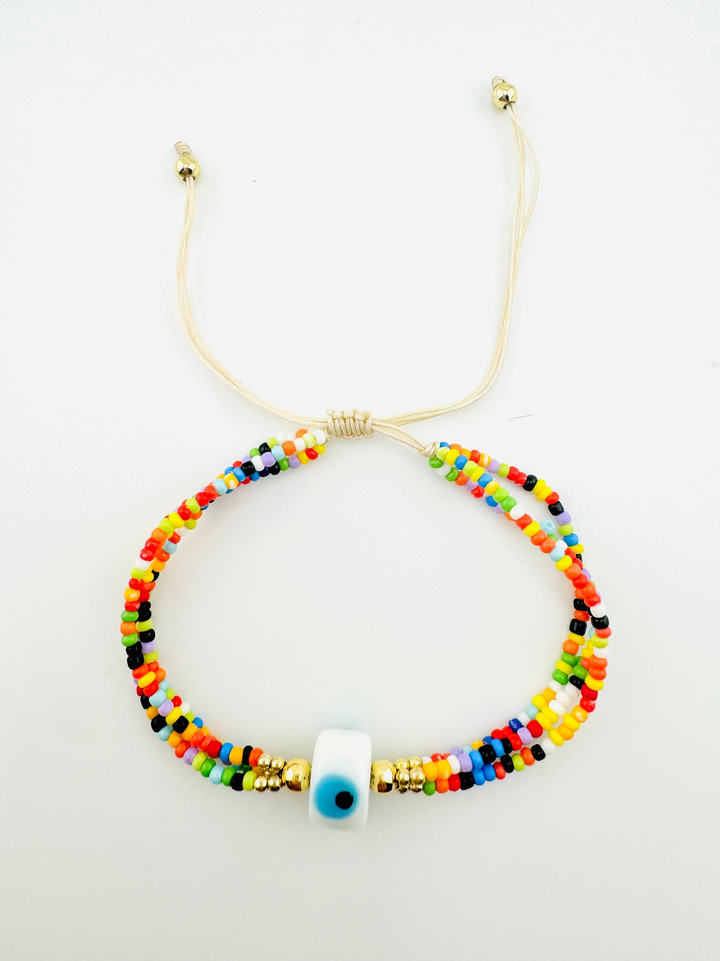 Josselyn evil eye bracelet in multi color