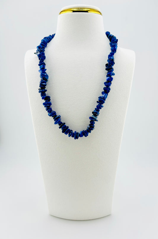 Lola lapis lazuli crystal necklace