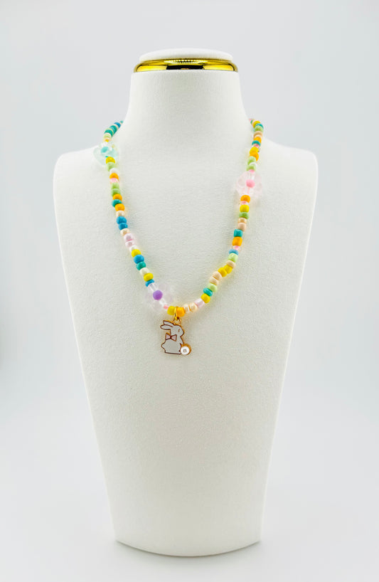 Julia necklace in colorful beads