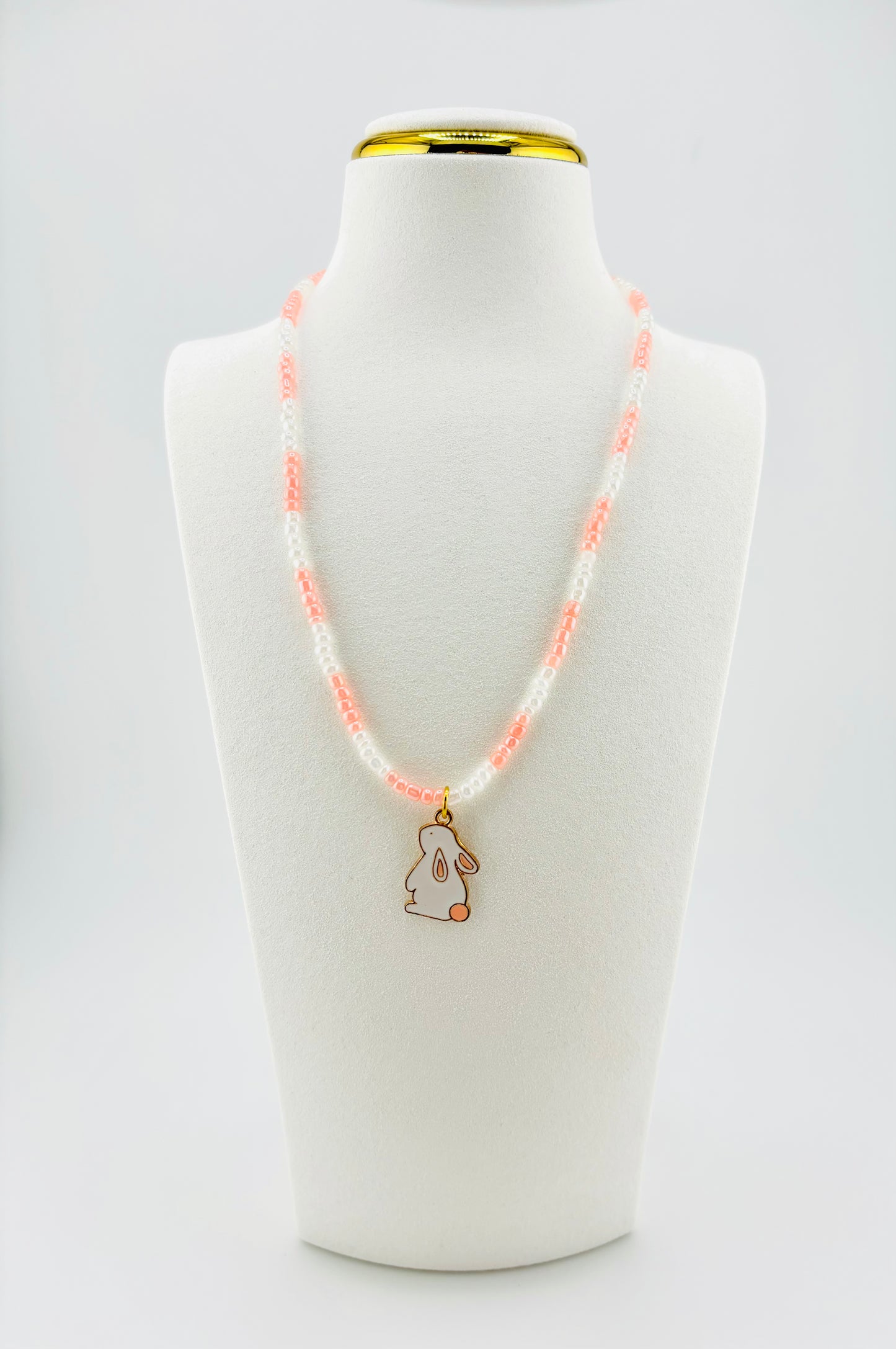 Riley rabbit necklace