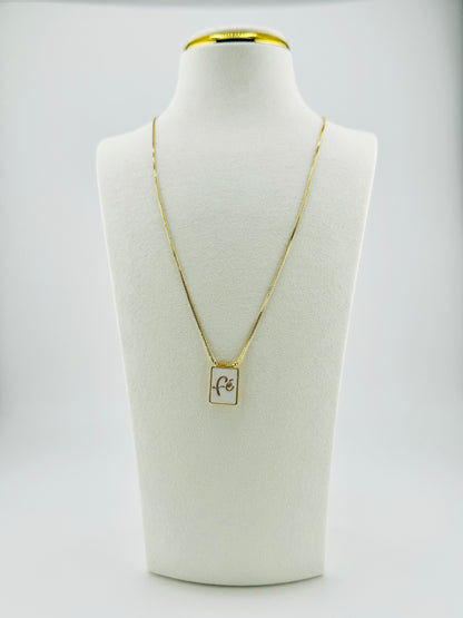 Faith 18k gold filled necklace