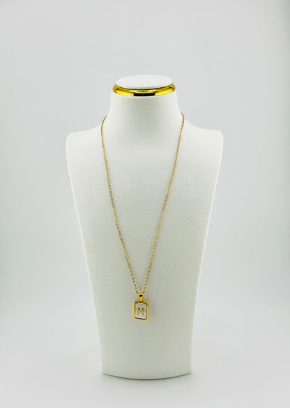 Pisces gold filled zodiac sign necklace