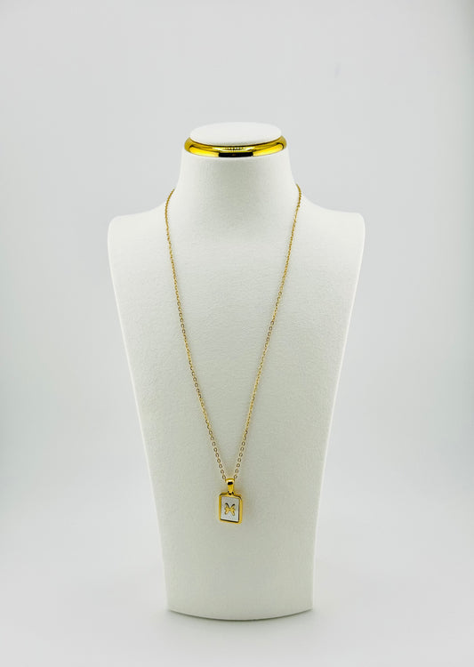 Pisces gold filled zodiac sign necklace